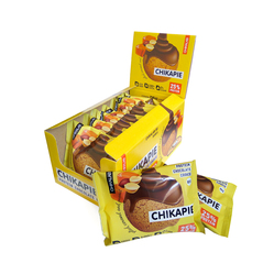  Протеиновое печенье Chikalab Арахис с начинкой 