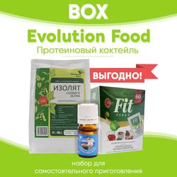 Набор для протеинового коктейля Пина Колада BOX Evolution Food