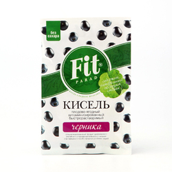 Пакет-саше Кисель витаминизированный быстрорастворимый «ФитПарад» «Черника»