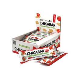 Протеиновый батончик Chikalab – Chikabar - Клубника со сливками